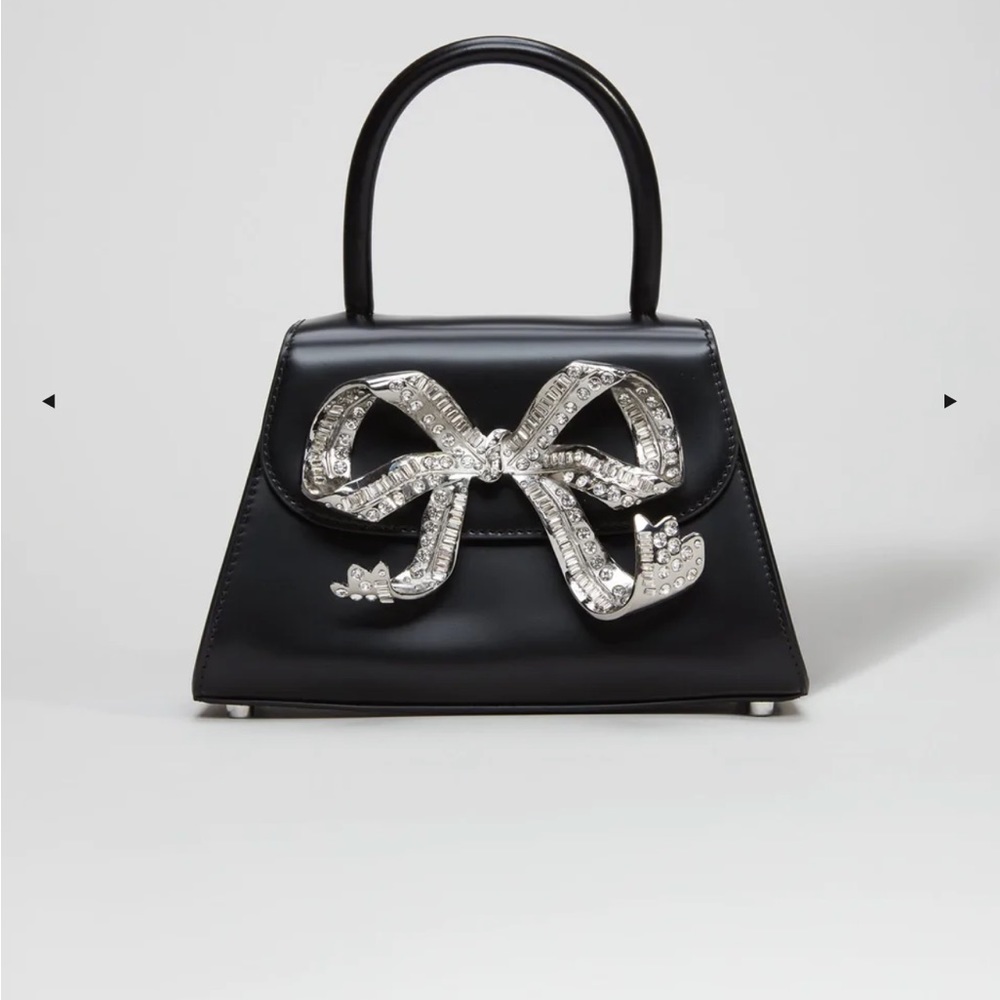 Self Portrait small black purse.  Worn once.  Perfect condition.  “the Bow Mini”